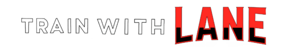Train with Lane logo - personal training and strength coaching